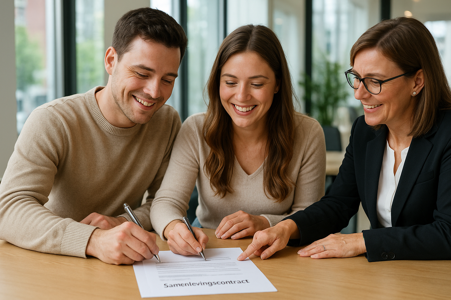 Samenlevingscontract: zekerheid in liefde en leven